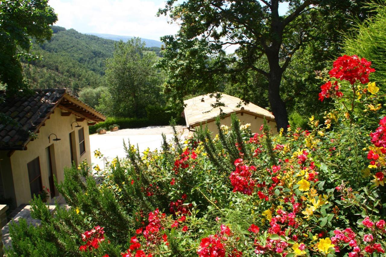 Agriturismo Le Case アッシジ エクステリア 写真