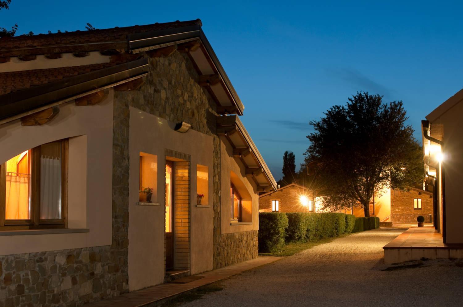 Agriturismo Le Case アッシジ エクステリア 写真