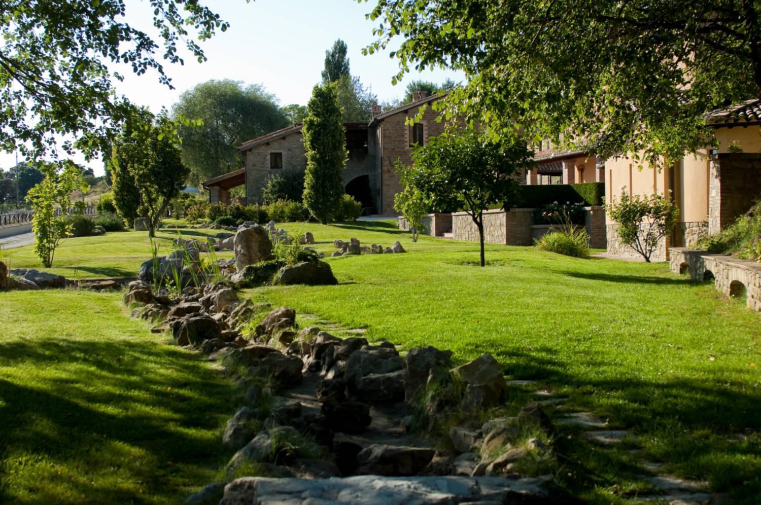 Agriturismo Le Case アッシジ エクステリア 写真